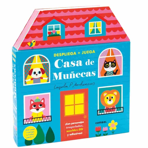 CASA DE MUÑECAS. DESPLIEGA + JUEGA