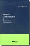 (17ª) I. DERECHO ADMINISTRATIVO: GENERAL