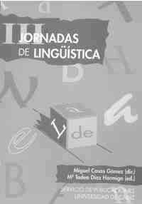 III. JORNADAS DE LINGUISTICA