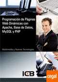 PROGRAMACION DE PÁGINAS WEB DINÁMICAS CON  APACHE, BASES DE DATOS MYSQL Y PHP