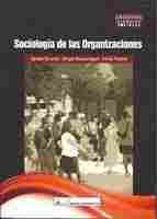 SOCIOLOGÍA DE LAS ORGANIZACIONES