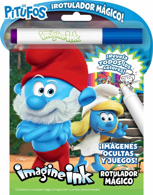 LOS PITUFOS. ROTULADOR MÁGICO
