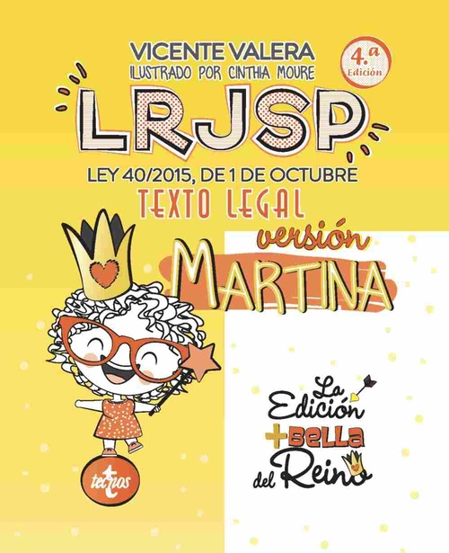 VERSIÓN MARTINA. LRJSP. LEY 40/2015 DE 1 DE OCTUBRE. TEXTO LEGAL