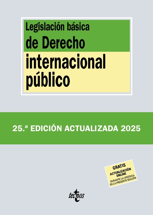 LEGISLACIÓN BÁSICA DE DERECHO INTERNACIONAL PÚBLICO