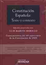 CONSTITUCIÓN ESPAÑOLA: TEXTO Y CONTEXTO (DÚO)