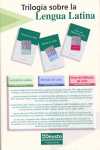 TRILOGÍA SOBRE LA LENGUA LATINA
