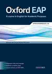 OXFORD GRAMMAR FOR EAP UPPER-INTERMEDIATE STUDENT +DVD. ENGLISH ACADEMIC PURPOSES