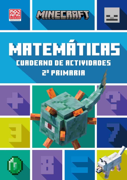 MINECRAFT. MATEMÁTICAS. CUADERNO DE ACTIVIDADES 2º PRIMARIA