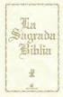 LA SAGRADA BIBLIA