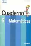6º PR. 2º TR. CUADERNO MATEMATICAS. UN PASO MAS