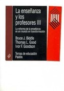 ENSEÑANZA Y LOS PROFESORES III, LA.
