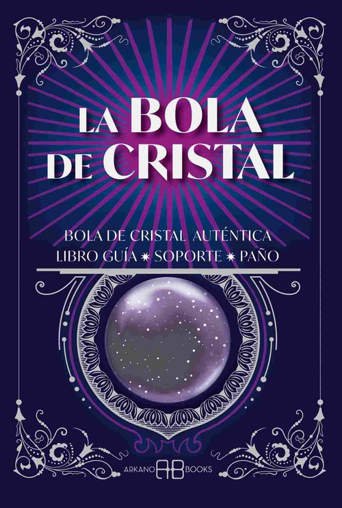 LA BOLA DE CRISTAL (LIBRO+BOLA+SOPORTE+PAÑO)