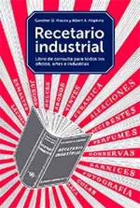 RECETARIO INDUSTRIAL