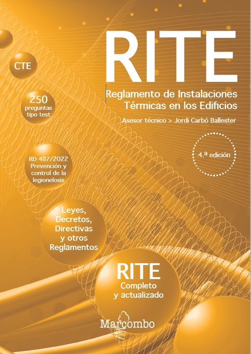 RITE. REGLAMENTO DE INSTALACIONES TÉRMICAS EN LOS EDIFICIOS (4º ED)
