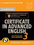 3. CERTIFICATE IN ADVANCED ENGLISH (WITH ANSWERS)