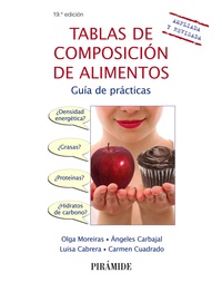 (19ª) TABLAS DE COMPOSICIÓN DE ALIMENTOS. GUIA DE PRACTICAS