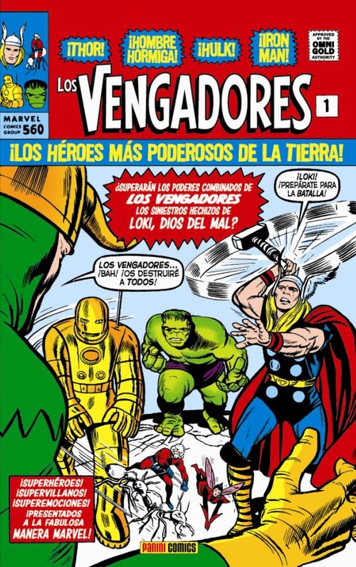 LA LLEGADA DE LOS VENGADORES. LOS VENGADORES, 1