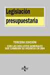 (3ª) LEGISLACIÓN PRESUPUESTARIA