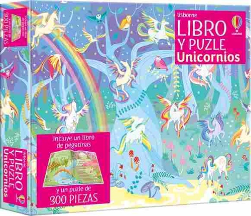 UNICORNIOS. LIBRO Y PUZLE