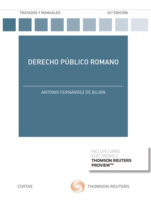 DERECHO PÚBLICO ROMANO (PAPEL + E-BOOK). (24º ED.)