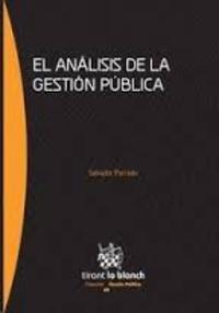 EL ANÁLISIS DE LA GESTIÓN PÚBLICA