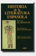 6. HISTORIA DE LA LITERATURA ESPAÑOLA. EL SIGLO XX