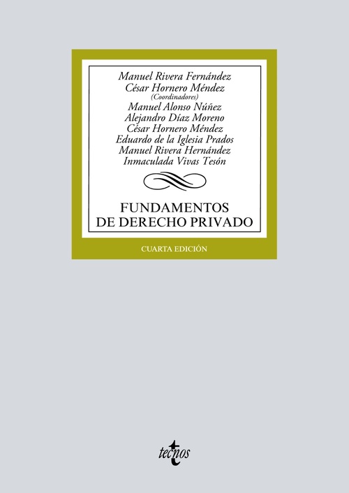 (4ª) FUNDAMENTOS DE DERECHO PRIVADO