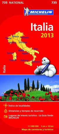 735. ITALIA. MAPA NATIONAL 2013