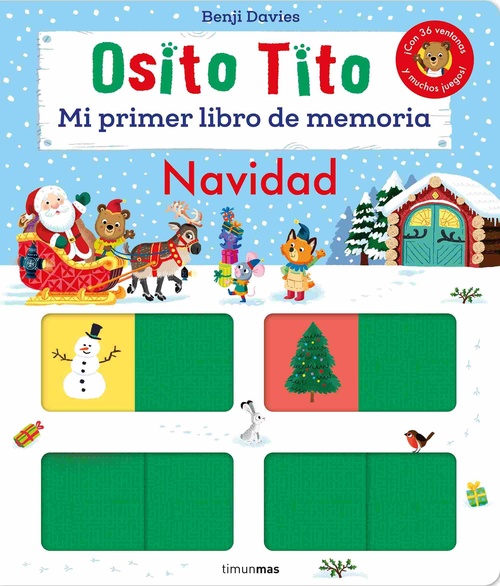 NAVIDAD. OSITO TITO. MI PRIMER LIBRO DE MEMORIA