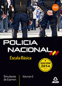 2. POLICIA NACIONAL ESCALA BASICA: SIMULACROS DE EXAMEN